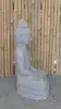 Product image 7 of the product “Seated Buddha made of Riverstone in Dhyana position - gesture of meditation, H.83 cm, natural. ”